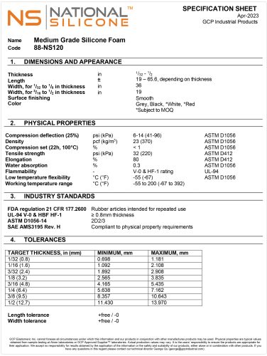 National Silicone 88-NS120-Espuma media_202304